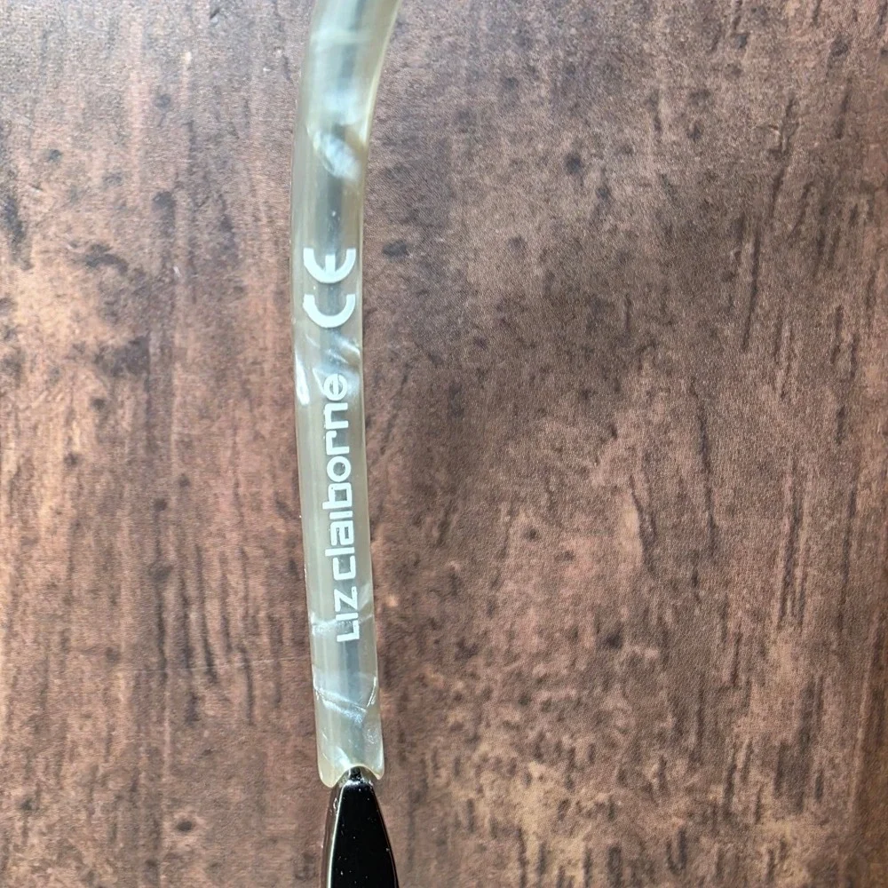 Liz Claiborne Women's‎ Silver Frame Eyeglasses 130mm Temple Length